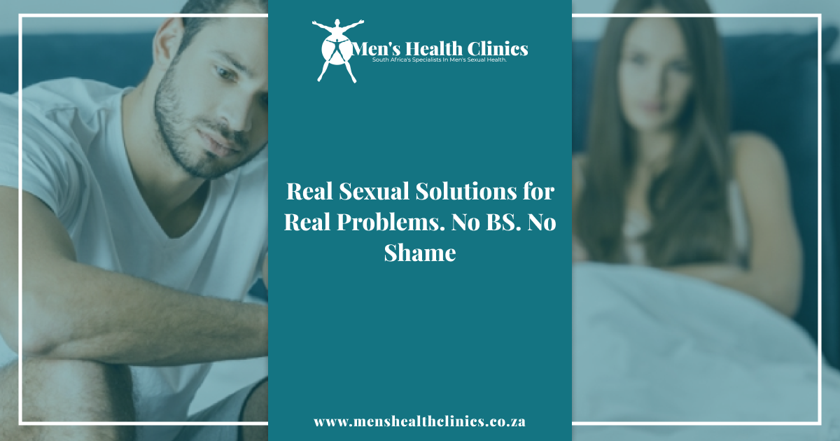 Real Sexual Solutions for Real Problems. No BS. No Shame