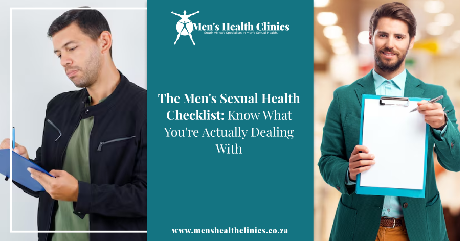 men's sexual health checklist