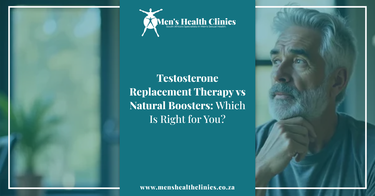 Testosterone Replacement Therapy vs Natural Boosters Which Is Right for You