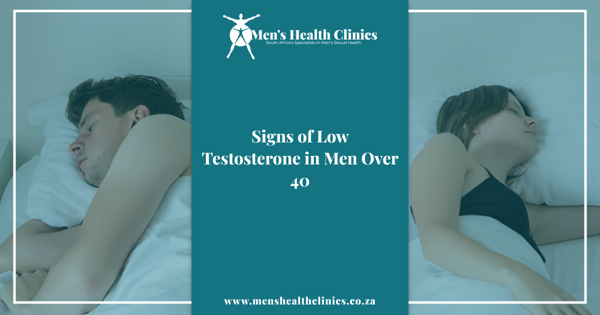 Signs of Low Testosterone in Men Over 40