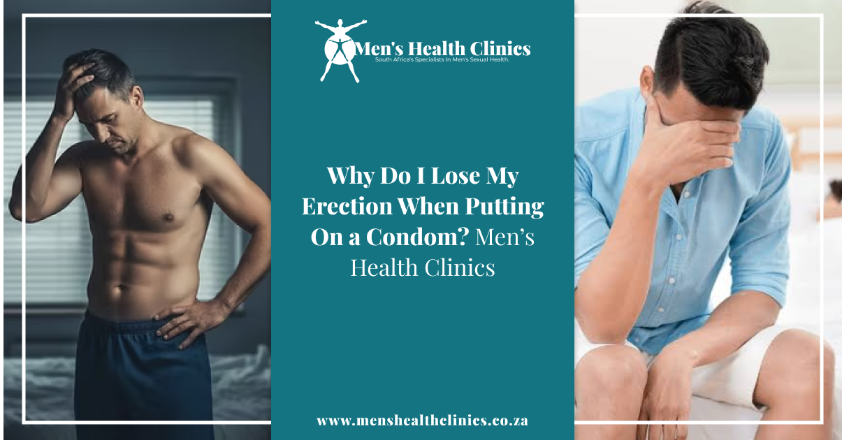 lose erection when putting on a condom