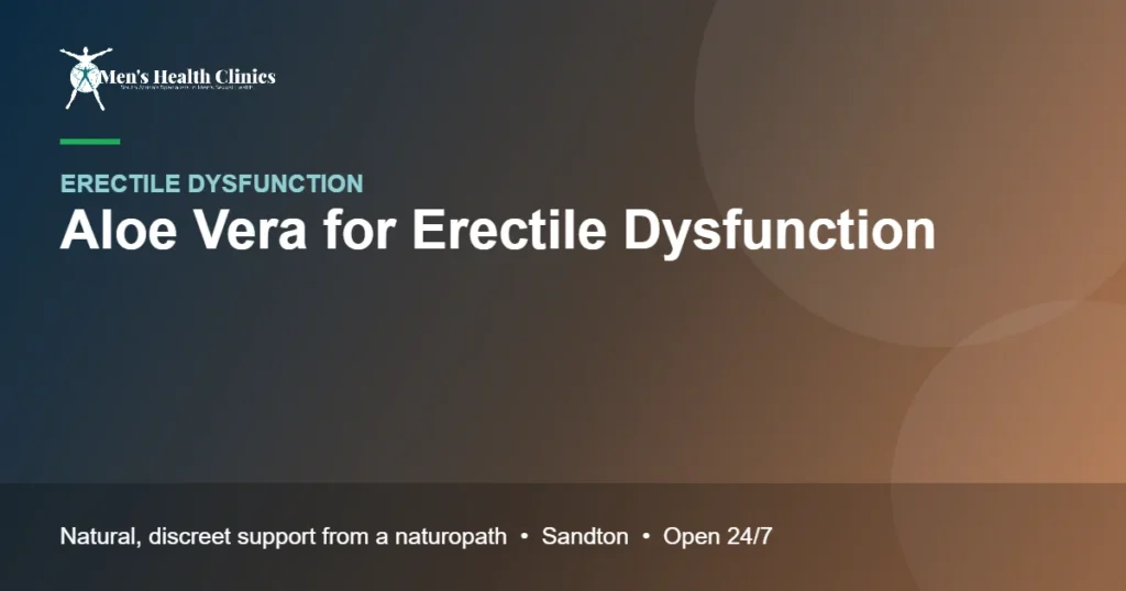 Aloe Vera for Erectile Dysfunction: Does It Help Men? 78 Aloe Vera for Erectile Dysfunction