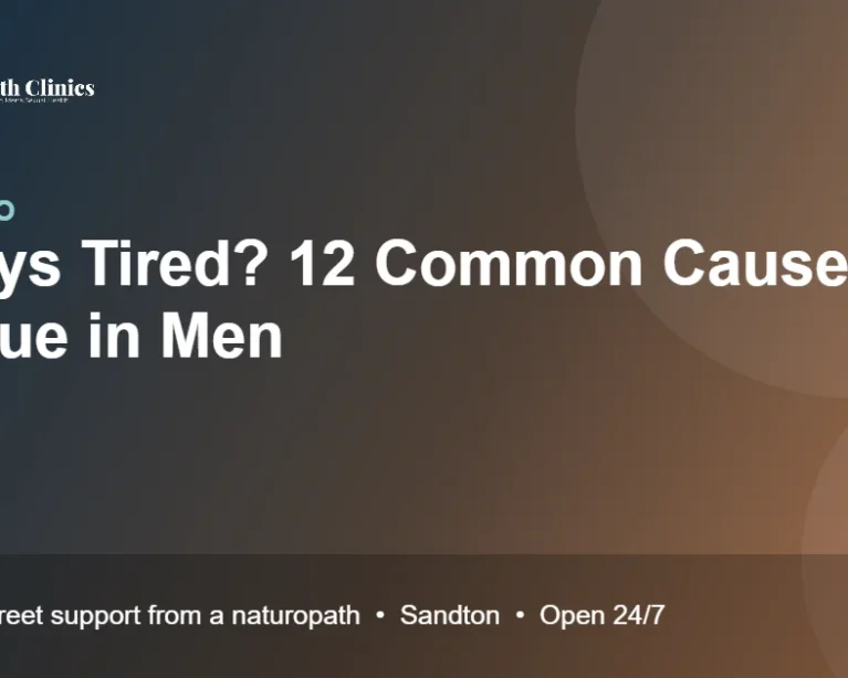 Always Tired? 12 Common Causes of Fatigue in Men