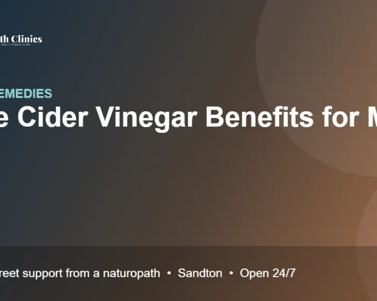 Apple Cider Vinegar Benefits for Men