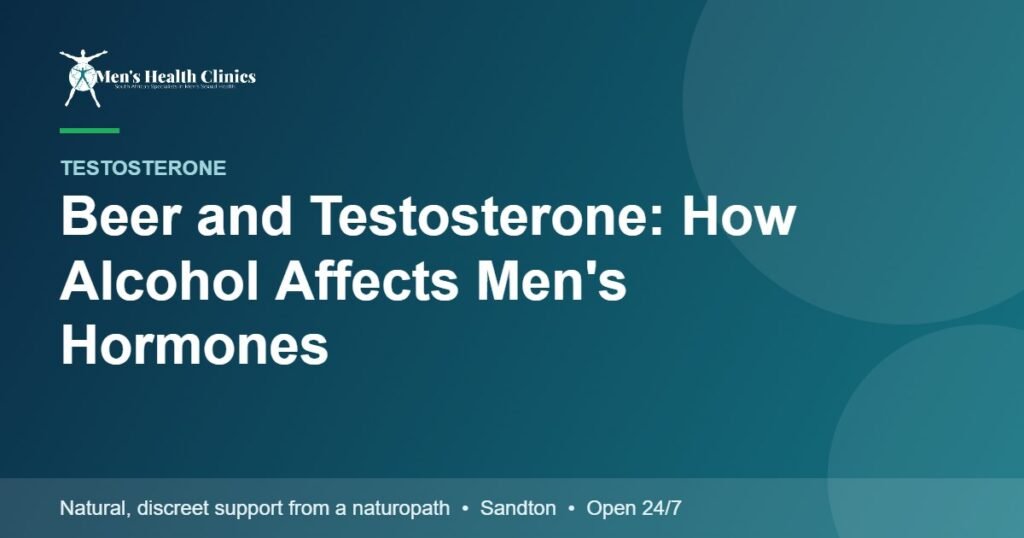 Beer and Testosterone: How Alcohol Affects Men's Hormones 78 Beer and Testosterone: How Alcohol Affects Men's Hormones