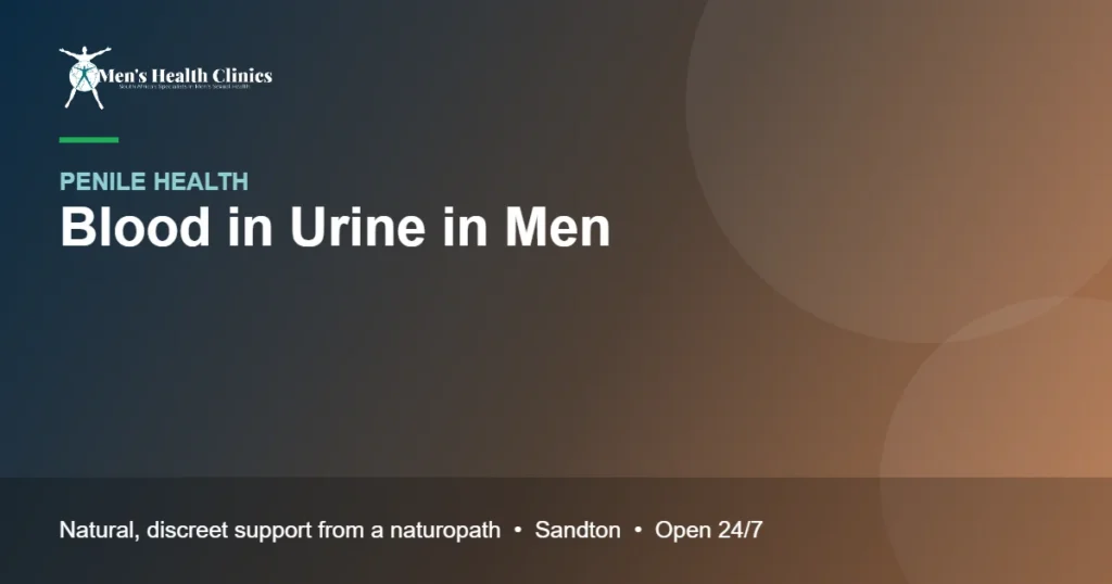 Blood in Urine in Men: Causes and What to Do 78 Blood in Urine in Men