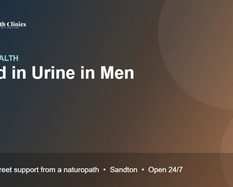 Blood in Urine in Men