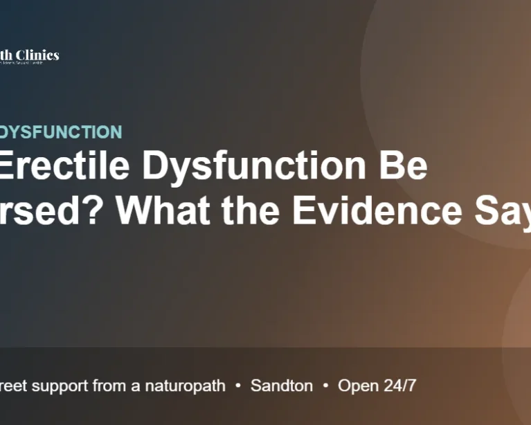 Can Erectile Dysfunction Be Reversed? What the Evidence Says