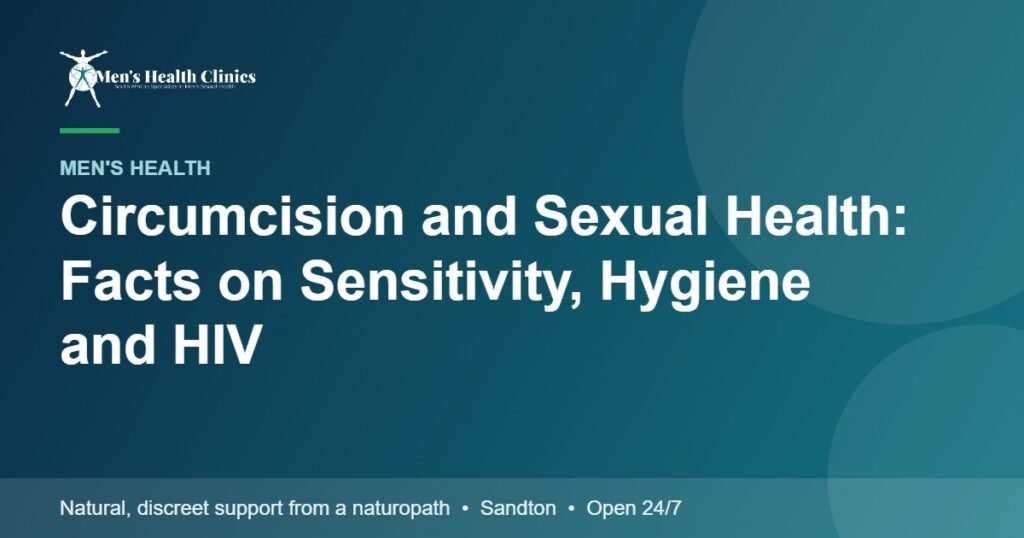 Circumcision and Sexual Health: Facts on Sensitivity, Hygiene and HIV 78 Circumcision and Sexual Health: Facts on Sensitivity, Hygiene and HIV