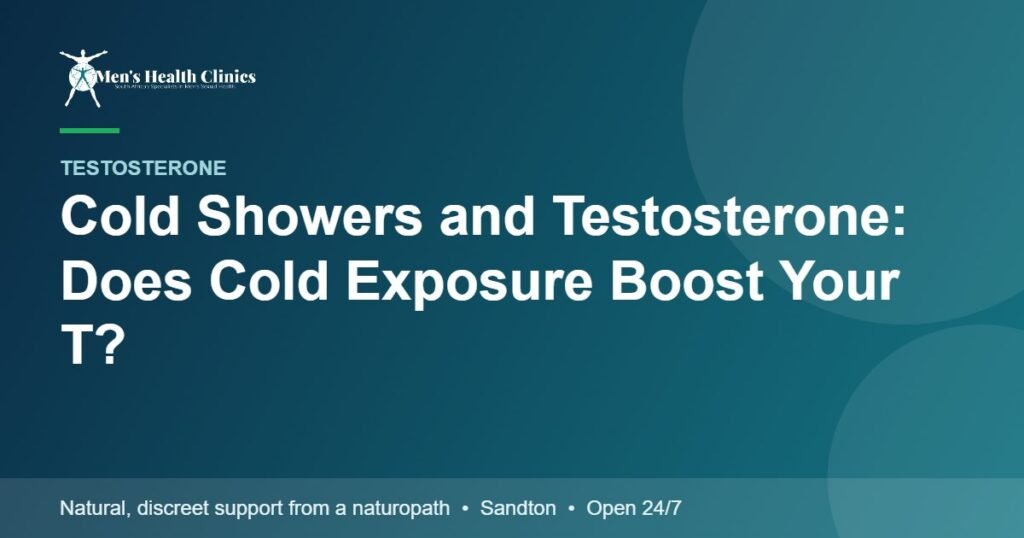 Cold Showers and Testosterone: Does Cold Exposure Boost Your T? 78 Cold Showers and Testosterone: Does Cold Exposure Boost Your T?