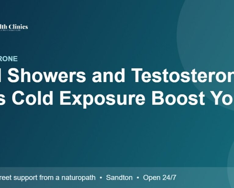 Cold Showers and Testosterone: Does Cold Exposure Boost Your T?