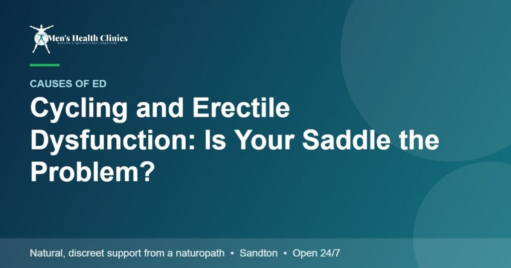 Cycling and Erectile Dysfunction: Is Your Saddle the Problem? 78 Cycling and Erectile Dysfunction: Is Your Saddle the Problem?