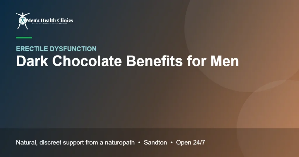 Dark Chocolate Benefits for Men: Cocoa Flavanols and Blood Flow 78 Dark Chocolate Benefits for Men