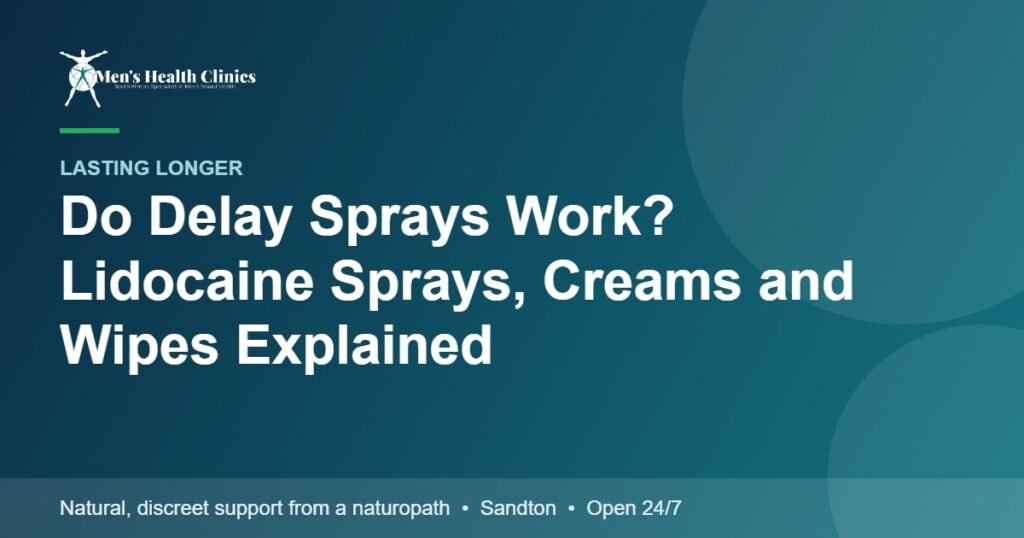 Do Delay Sprays Work? Lidocaine Sprays, Creams and Wipes Explained 78 Do Delay Sprays Work? Lidocaine Sprays, Creams and Wipes Explained