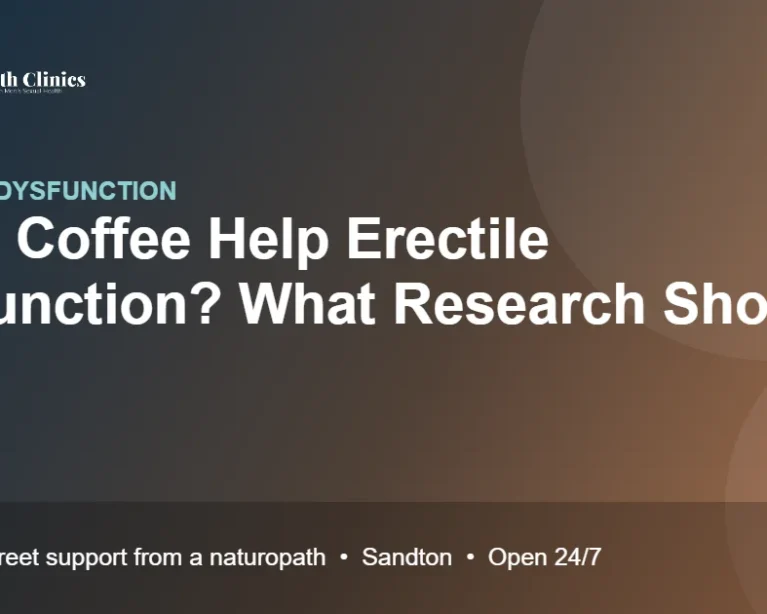 Does Coffee Help Erectile Dysfunction? What Research Shows