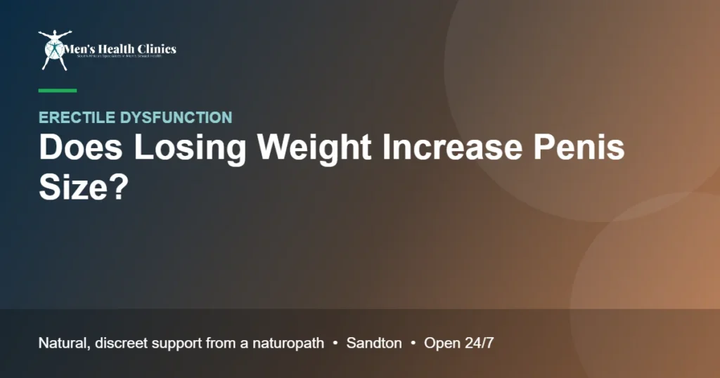 Does Losing Weight Increase Penis Size? 78 Does Losing Weight Increase Penis Size?