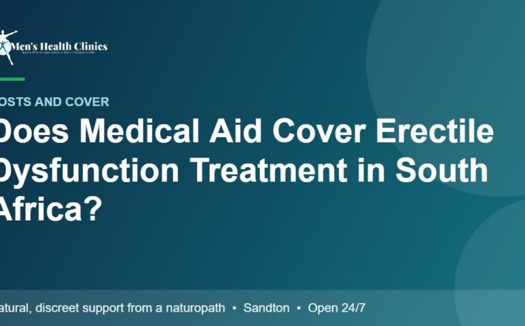 Does Medical Aid Cover Erectile Dysfunction Treatment in South Africa?