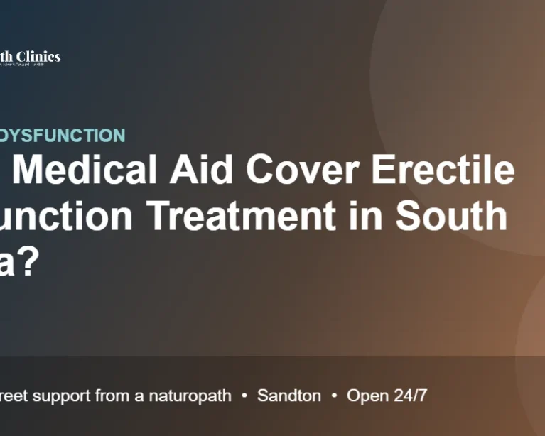 Does Medical Aid Cover Erectile Dysfunction Treatment in South Africa?