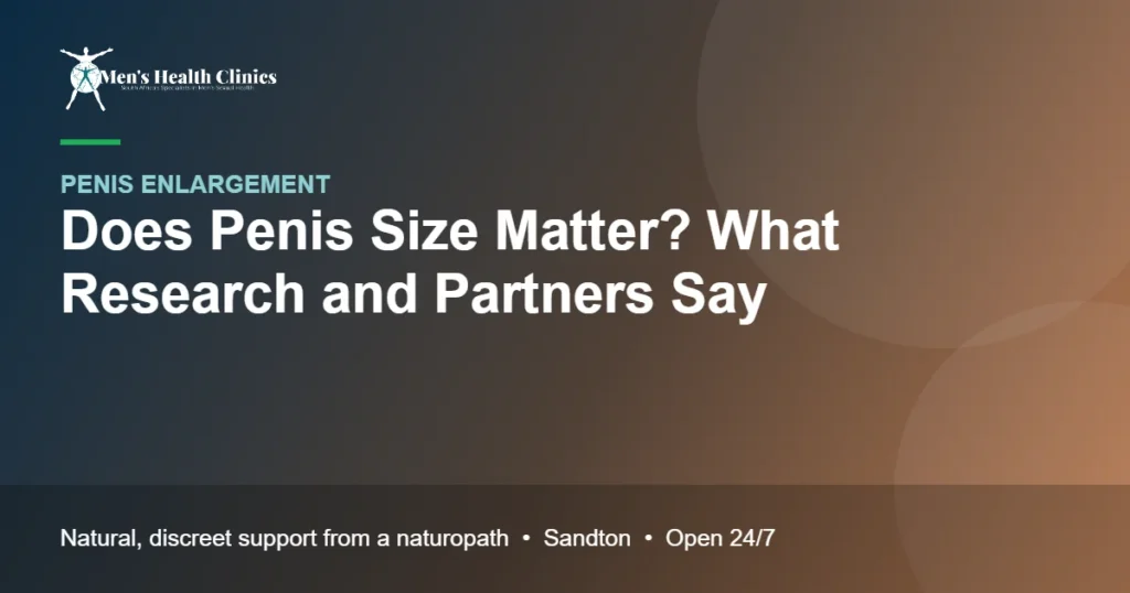 Does Penis Size Matter? What Research and Partners Say