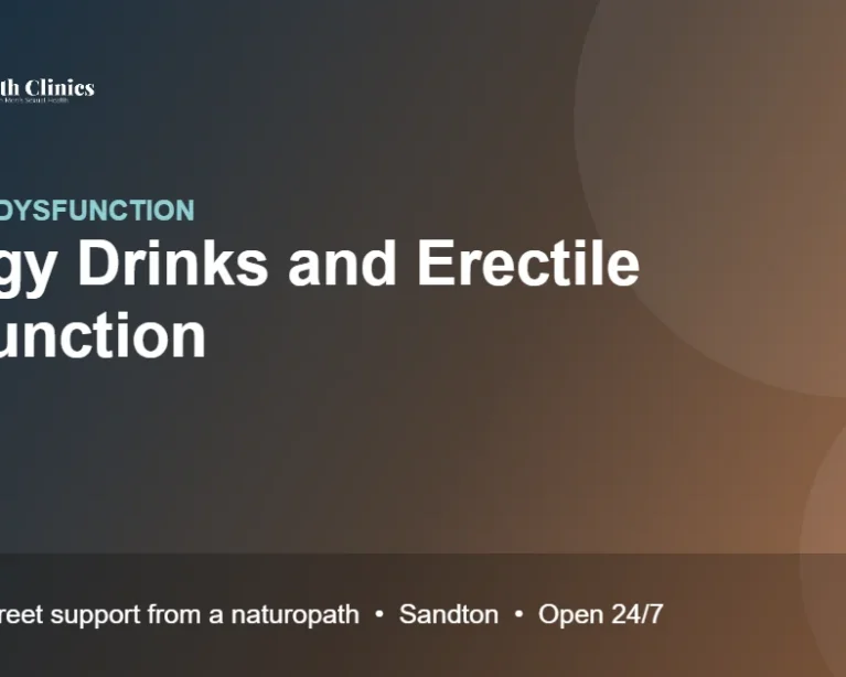 Energy Drinks and Erectile Dysfunction