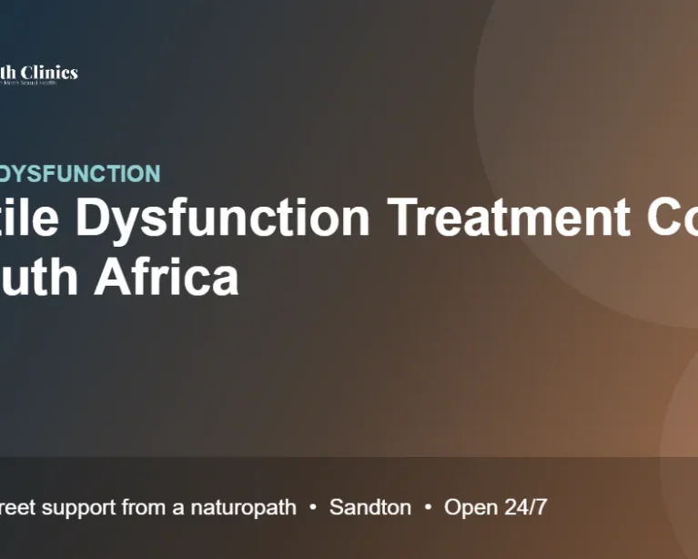 Erectile Dysfunction Treatment Cost in South Africa
