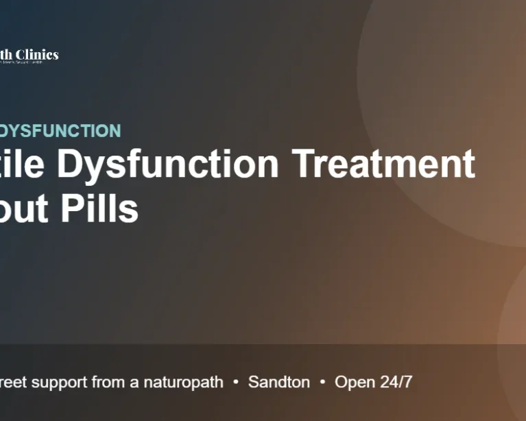 Erectile Dysfunction Treatment Without Pills