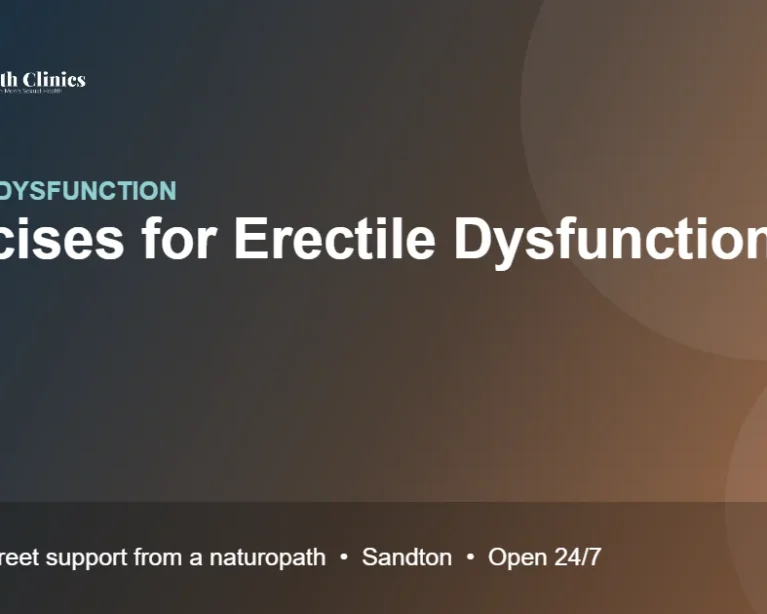 Exercises for Erectile Dysfunction
