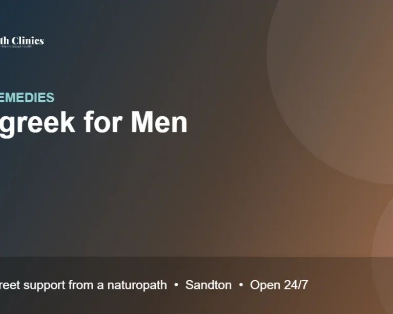 Fenugreek for Men