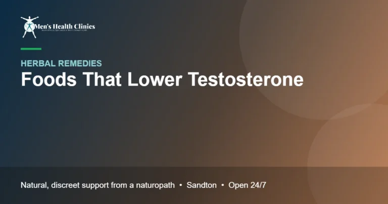 Foods That Lower Testosterone