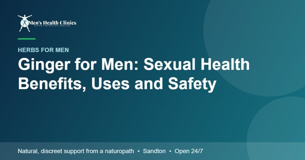 Ginger for Men: Sexual Health Benefits, Uses and Safety 78 Ginger for Men: Sexual Health Benefits, Uses and Safety