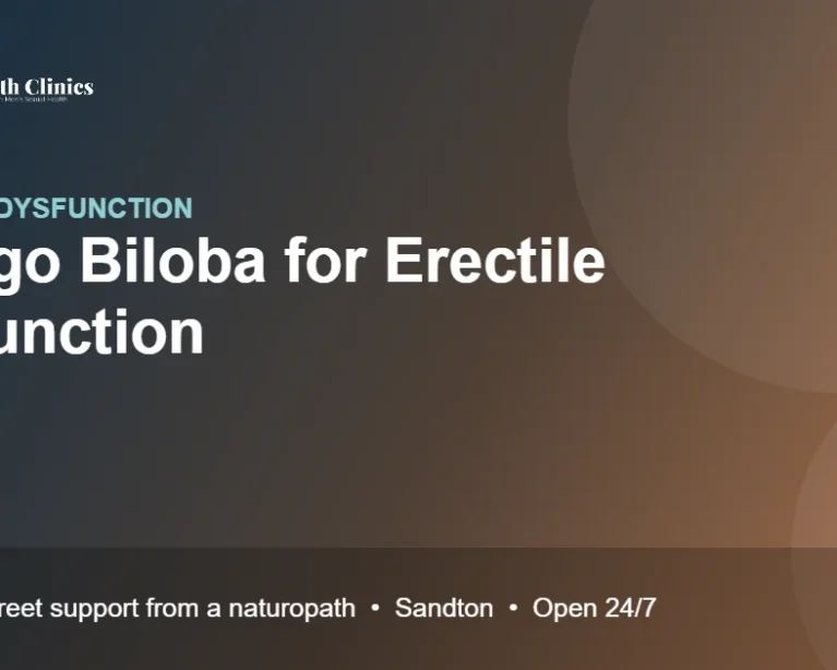 Ginkgo Biloba for Erectile Dysfunction