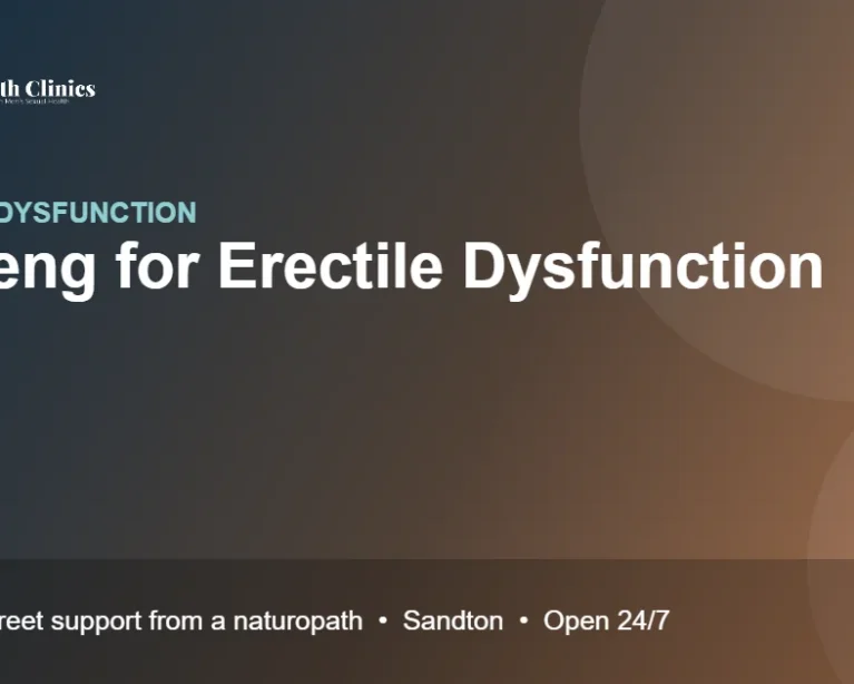 Ginseng for Erectile Dysfunction