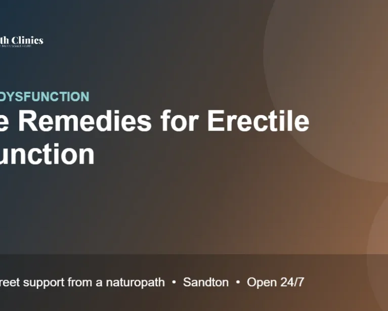 Home Remedies for Erectile Dysfunction