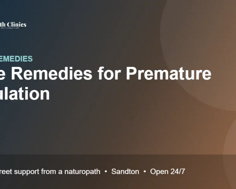 Home Remedies for Premature Ejaculation
