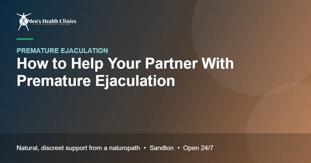 How to Help Your Partner With Premature Ejaculation
