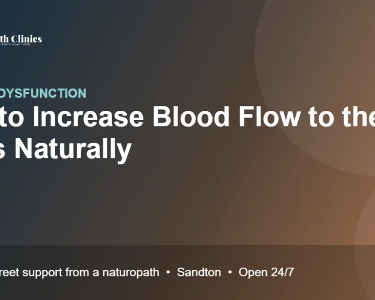 How to Increase Blood Flow to the Penis Naturally