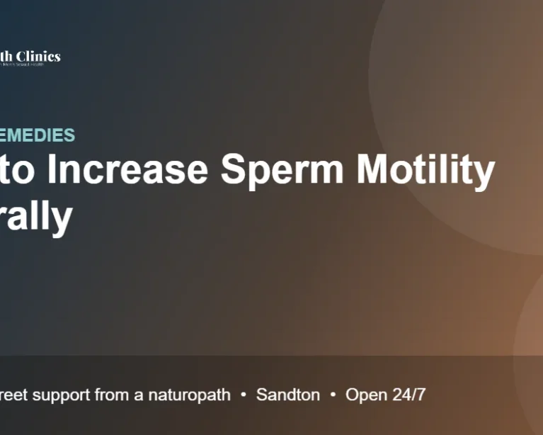 How to Increase Sperm Motility Naturally