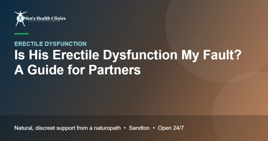 Is His Erectile Dysfunction My Fault? A Guide for Partners 78 Is His Erectile Dysfunction My Fault? A Guide for Partners