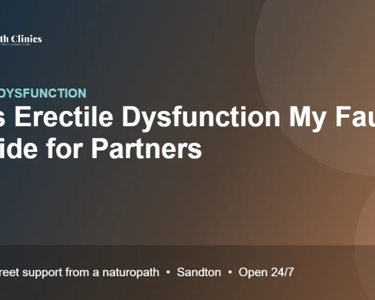 Is His Erectile Dysfunction My Fault? A Guide for Partners