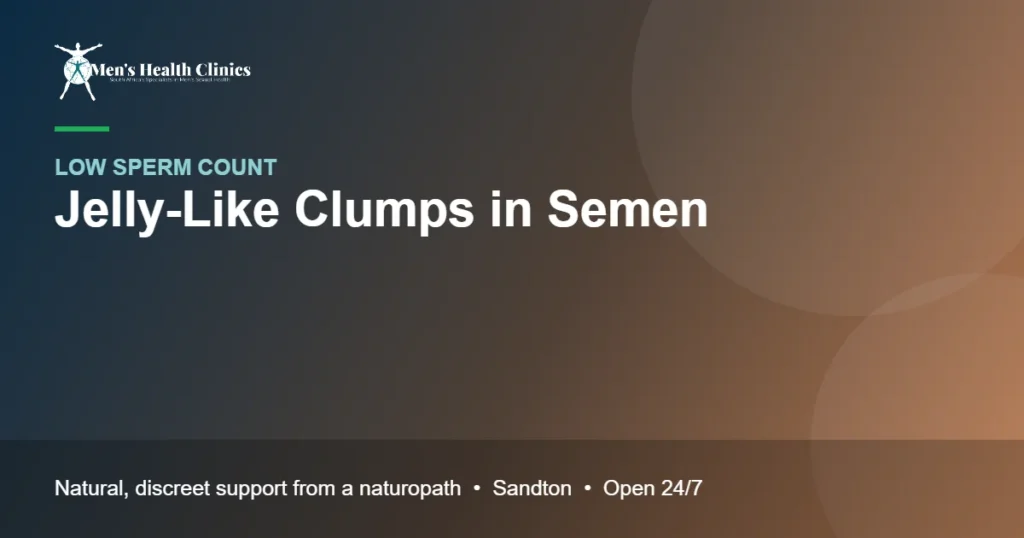Jelly-Like Clumps in Semen