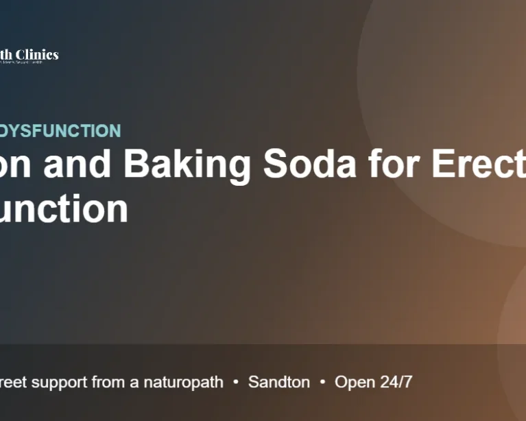 Lemon and Baking Soda for Erectile Dysfunction