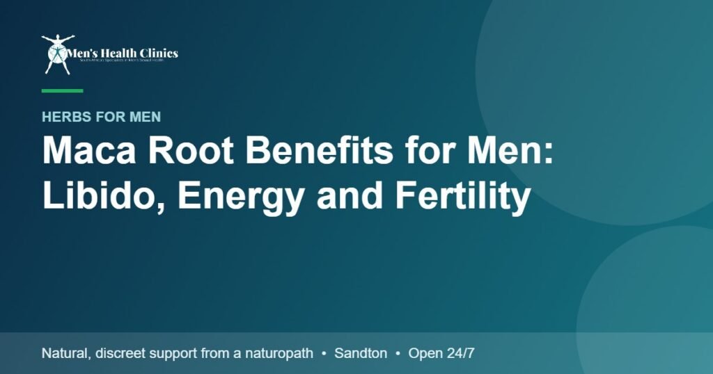 Maca Root Benefits for Men: Libido, Energy and Fertility 78 Maca Root Benefits for Men: Libido, Energy and Fertility