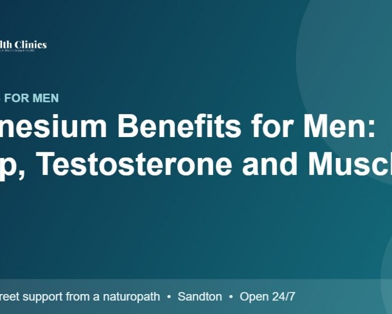 Magnesium Benefits for Men: Sleep, Testosterone and Muscle