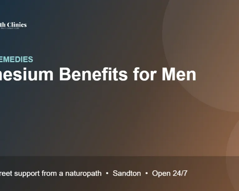 Magnesium Benefits for Men