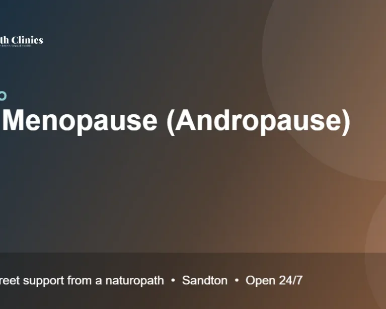 Male Menopause (Andropause)