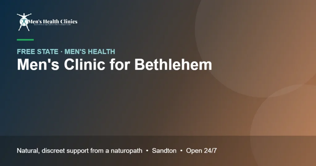 Mens Clinic for Bethlehem: Natural Men's Health Care, Remote or In Person 78 Mens Clinic for Bethlehem