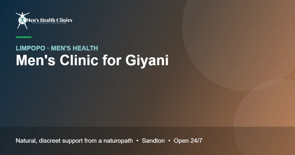 Mens Clinic for Giyani