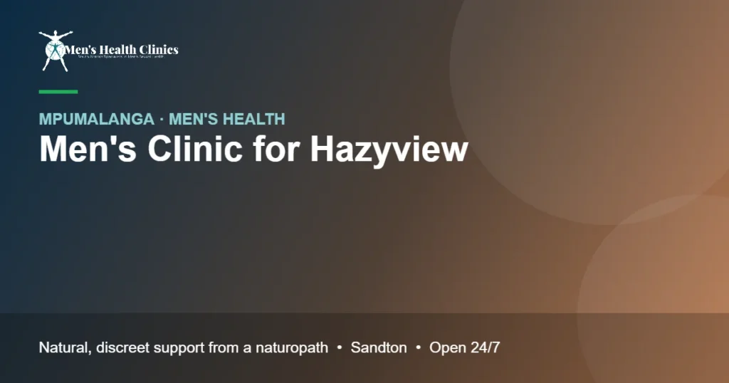 Mens Clinic for Hazyview