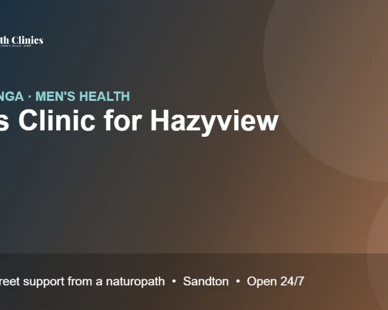 Mens Clinic for Hazyview