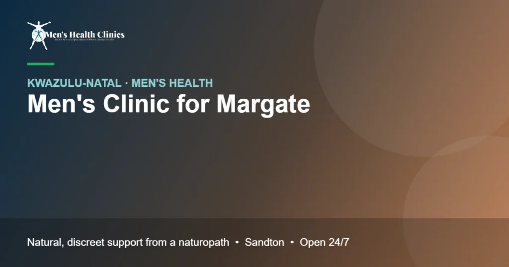 Mens Clinic for Margate: Natural Men's Health Care, Remote or In Person 78 Mens Clinic for Margate